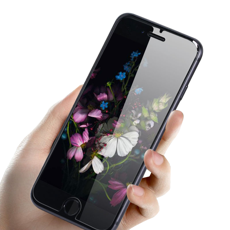 Scannán Scáileán Gloine Teochta Préimhe Te 9H Do Chosantóir Scáileáin Apple Iphone SE 2020